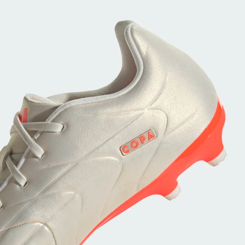 adidas Copa Pure.3 FG Soccer Cleats - Off White / Team Solar Orange / Off White