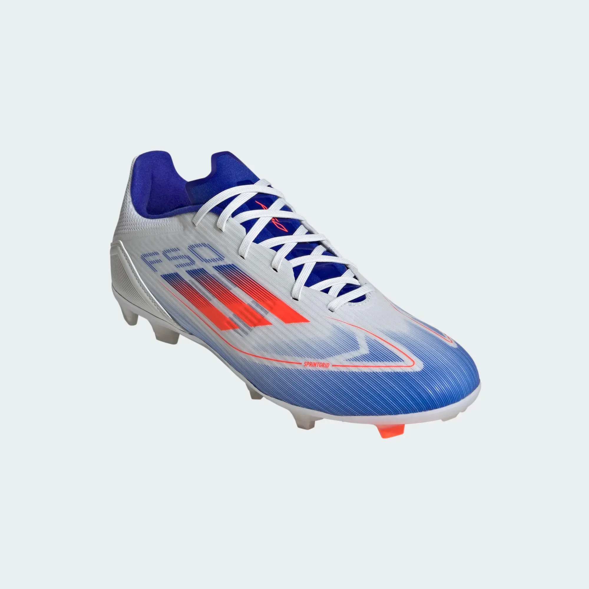 adidas F50 League FG - White/Red/Blue
