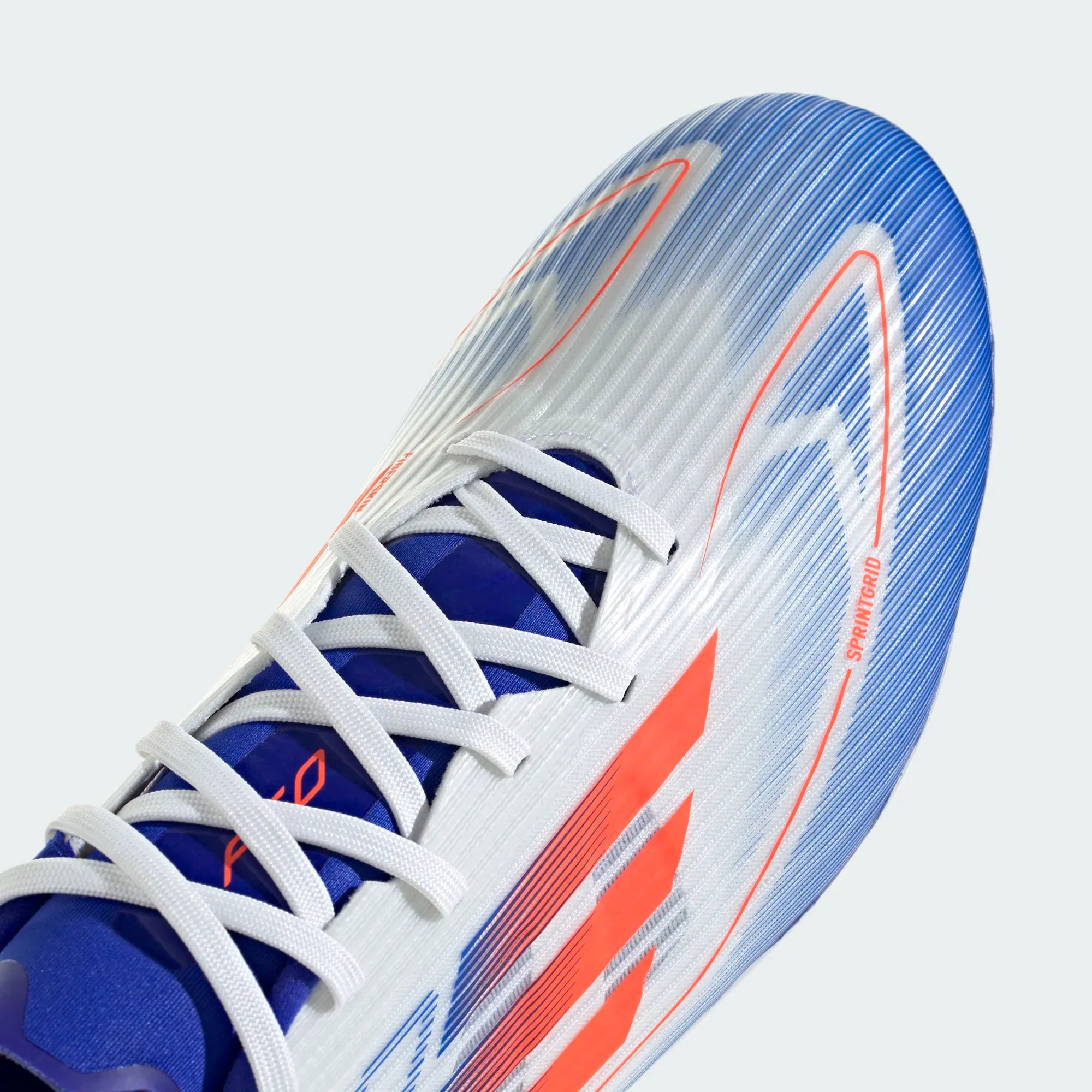 adidas F50 League FG - White/Red/Blue