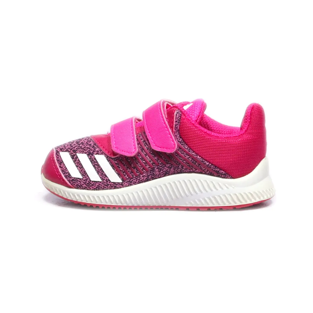 Adidas Fortarun Cf Sport Shoes Fabric Pink Colour For Kids