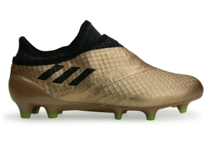 adidas Kids Messi 16  FG Copper Metallic/Core Black/Solar Green