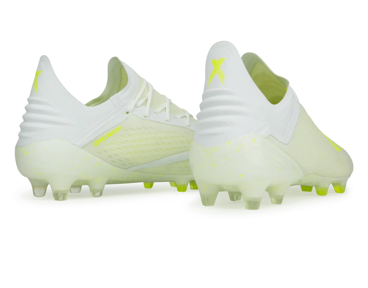 adidas Men's X 18.1 FG Cloud White/Solar Yellow/Off White
