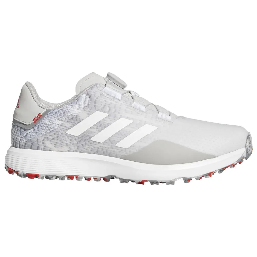 adidas S2G Waterproof Spikeless BOA Shoes - Grey Two/White/Grey Three