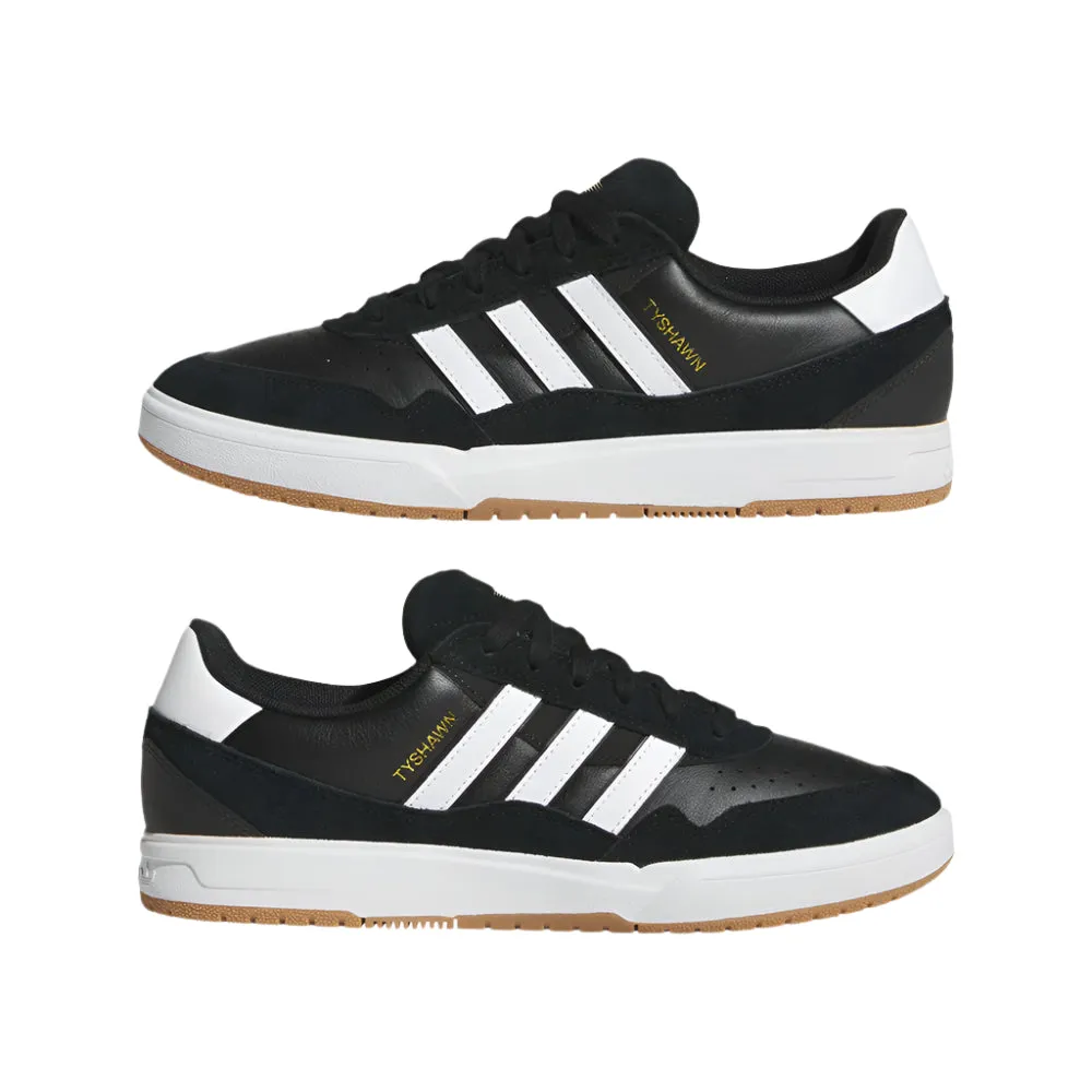 adidas SKATEBOARDING TYSHAWN II SHOES // CORE BLACK / CLOUD WHITE / GUM