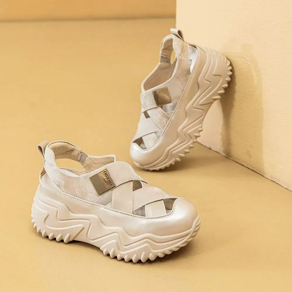 All-Match Open-Toe Thick-Soled Sandals