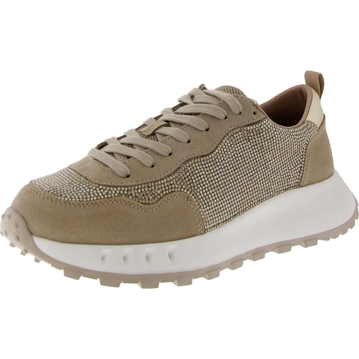 Aqua College Womens Luster Leather Waterproof Casual And Fashion Sneakers