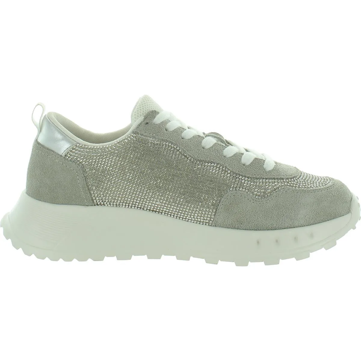 Aqua College Womens Luster Leather Waterproof Casual And Fashion Sneakers
