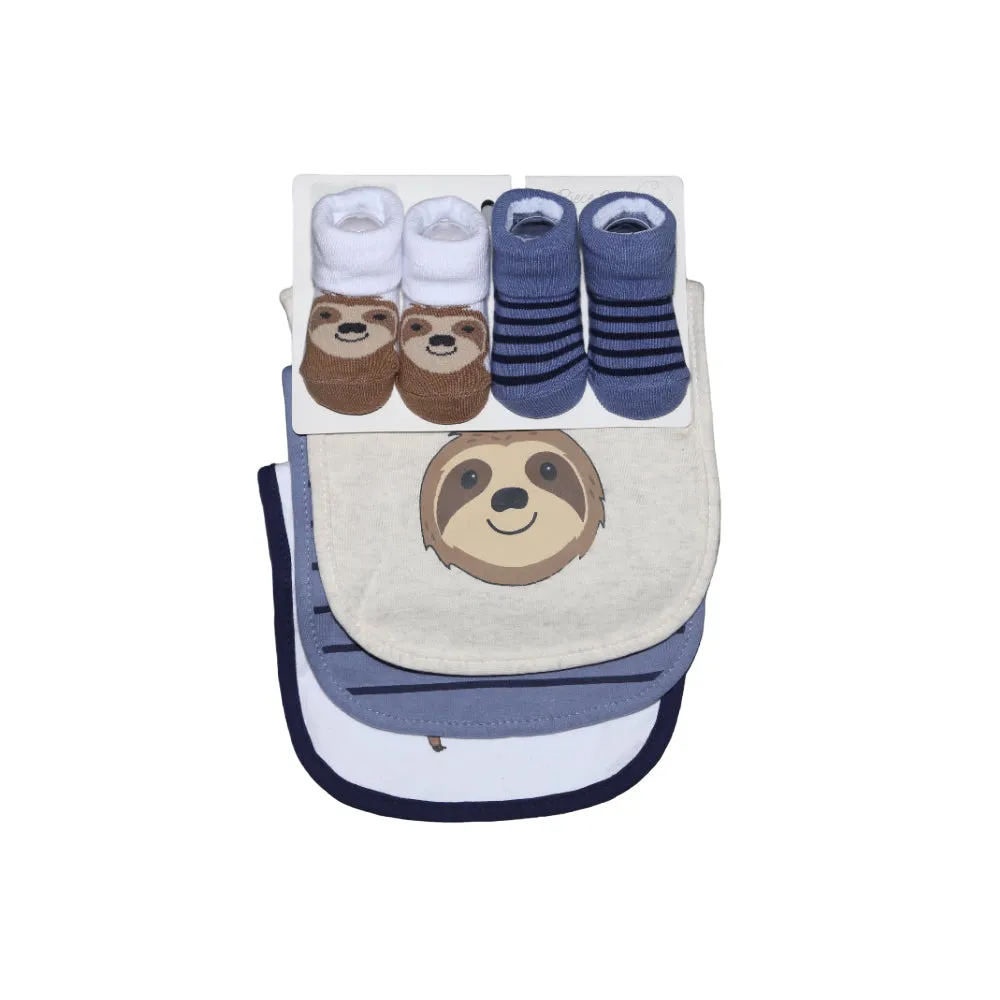 BABY BIB 3PC WITH 2 PAIR BOOTIES MW-22 CHI 17590
