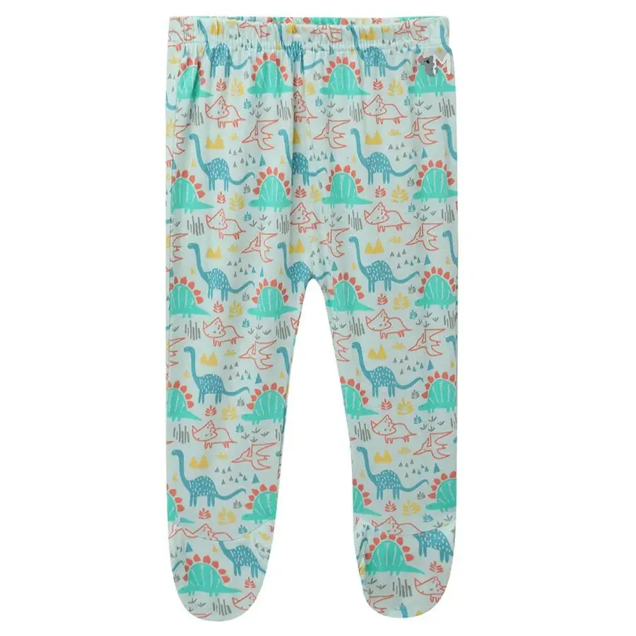 Baby Boy Dino Print Full Sleeve Bambino Set