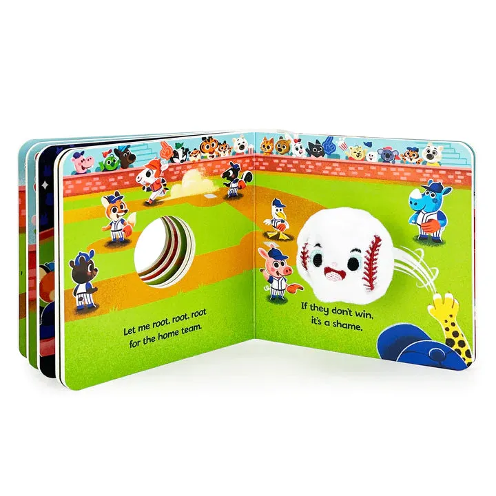 Baseball Finger Puppet Board Book