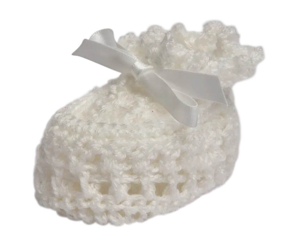Booties - Crocheted - Baby Acrylic