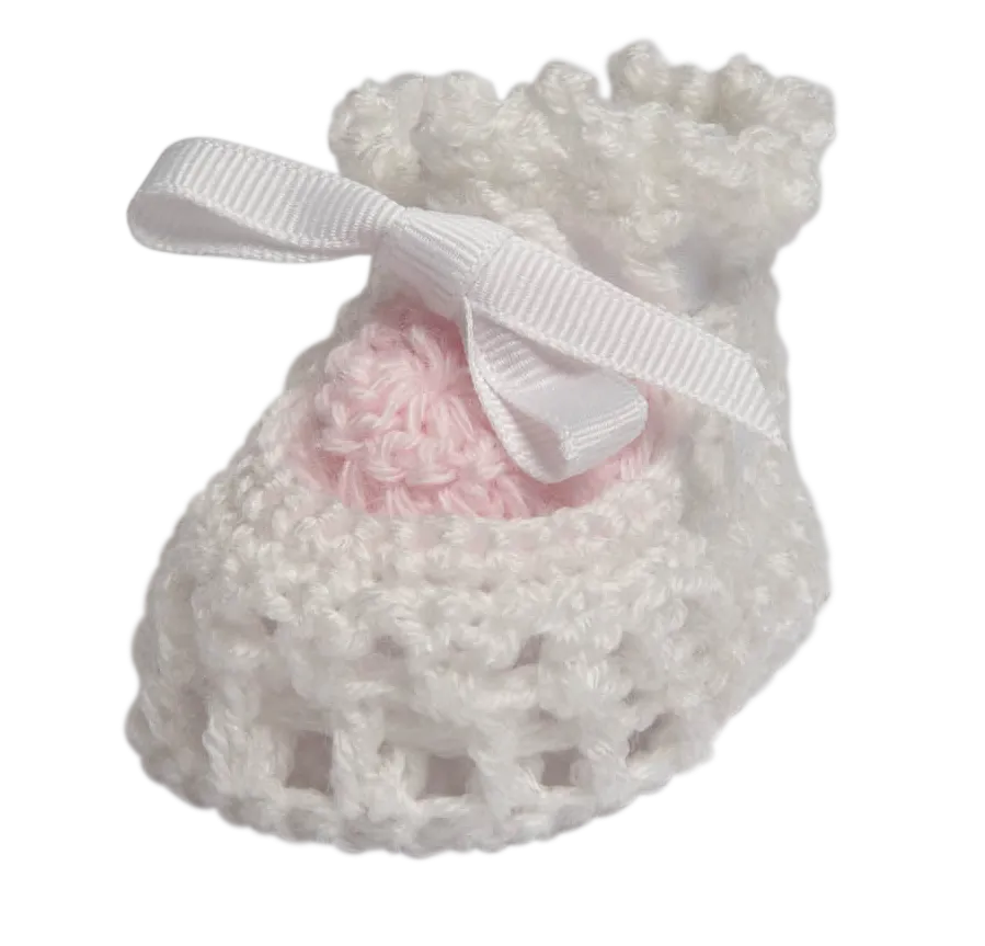 Booties - Crocheted - Baby Acrylic