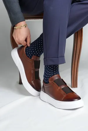 Brabion Marco Leather Brown Shoes - Timeless Elegance for Every Occasion