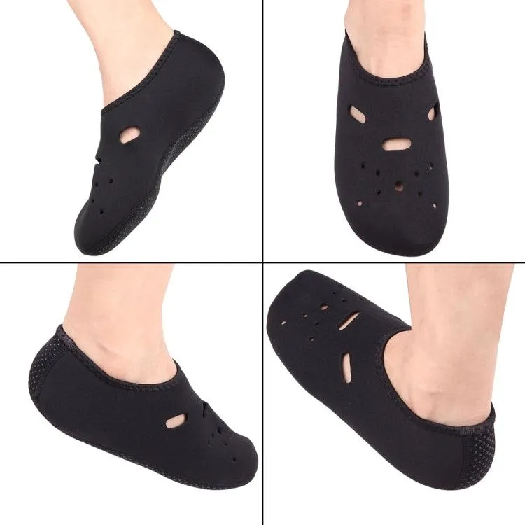Breathable Anti-Slip 3MM Swimming and Diving Socks for Beach Activities - Size M (37-38)