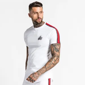 Calder Tee - White/Red