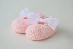 Christening Baby Booties 83LP