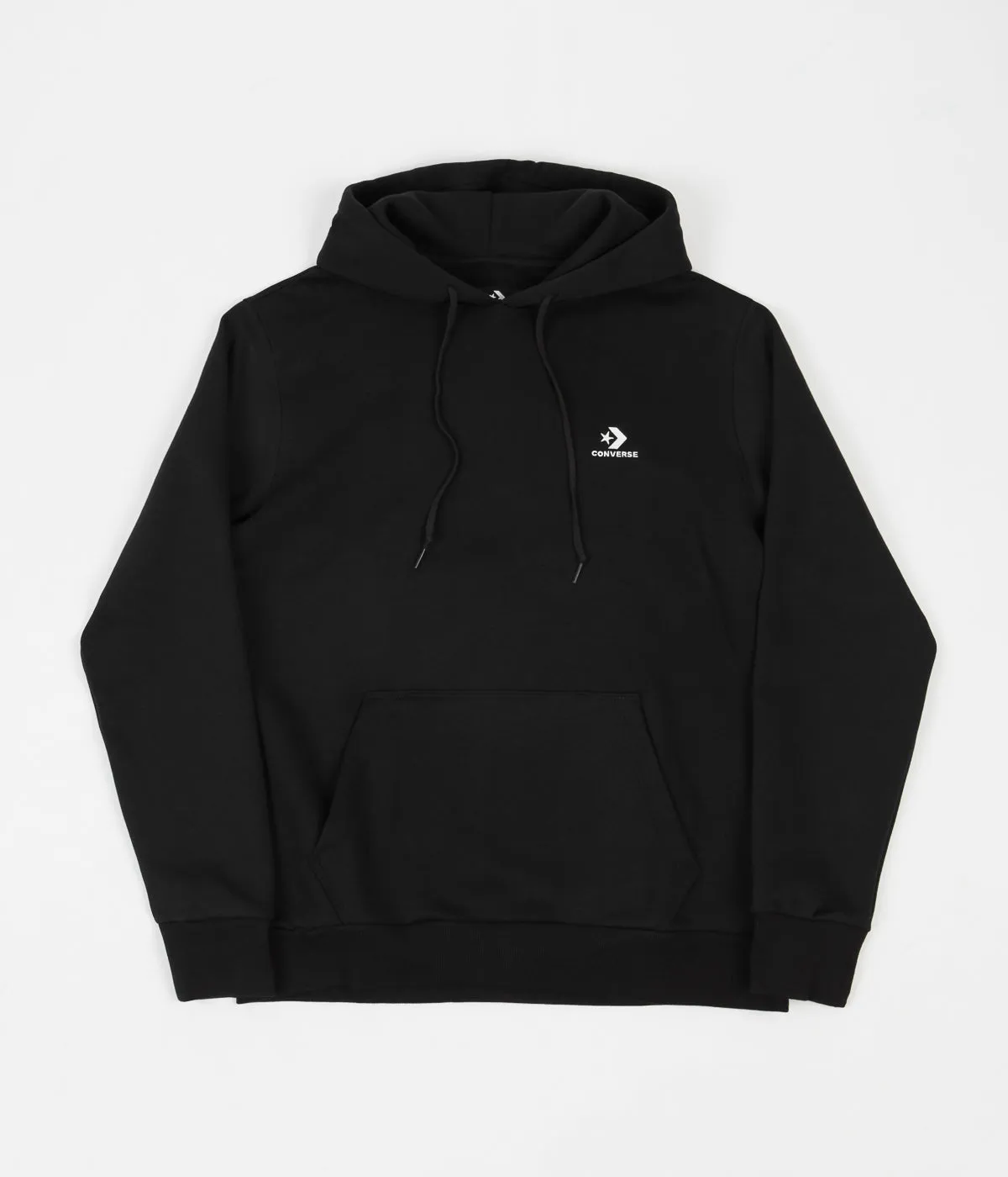 Converse Embroidered Pullover Hoodie - Converse Black