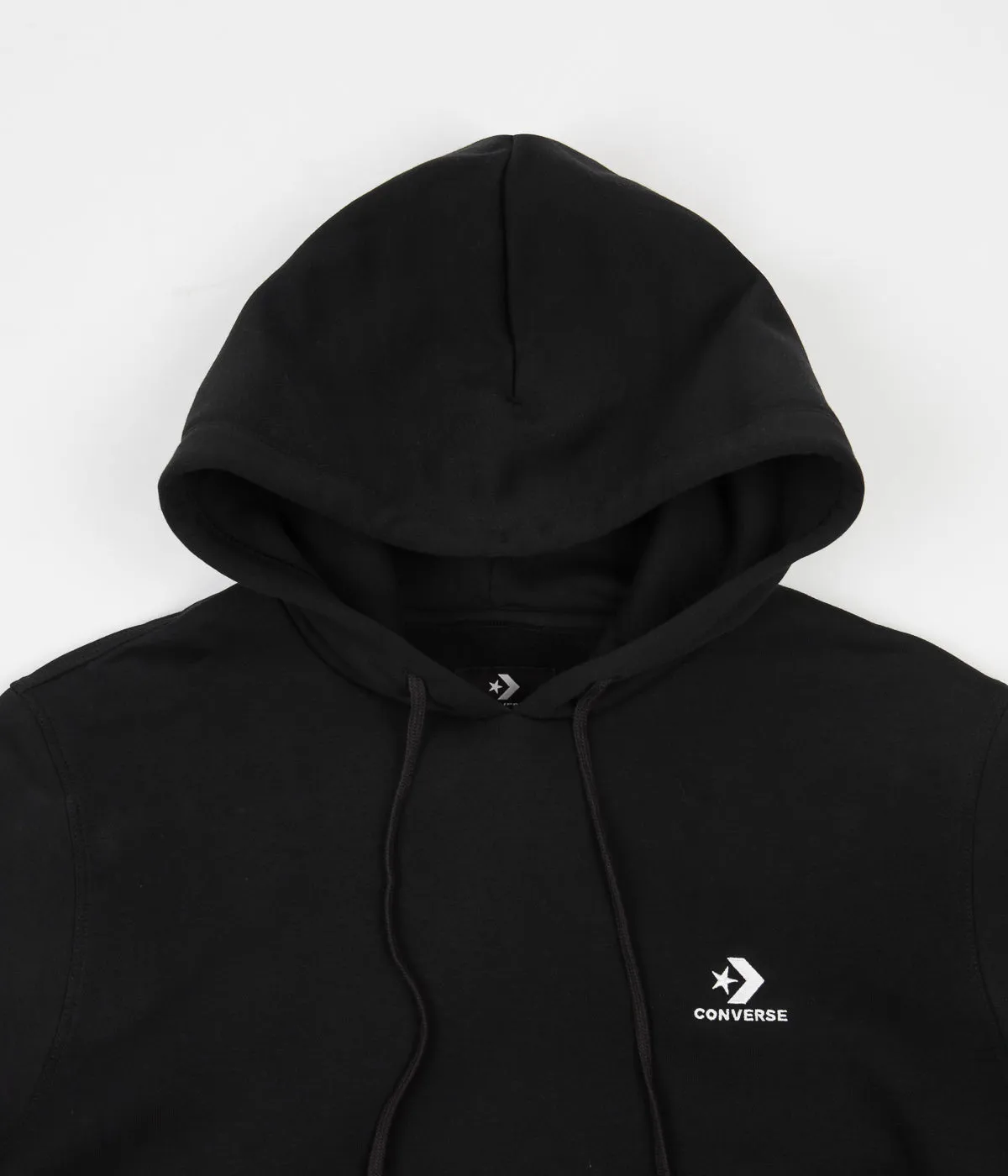 Converse Embroidered Pullover Hoodie - Converse Black