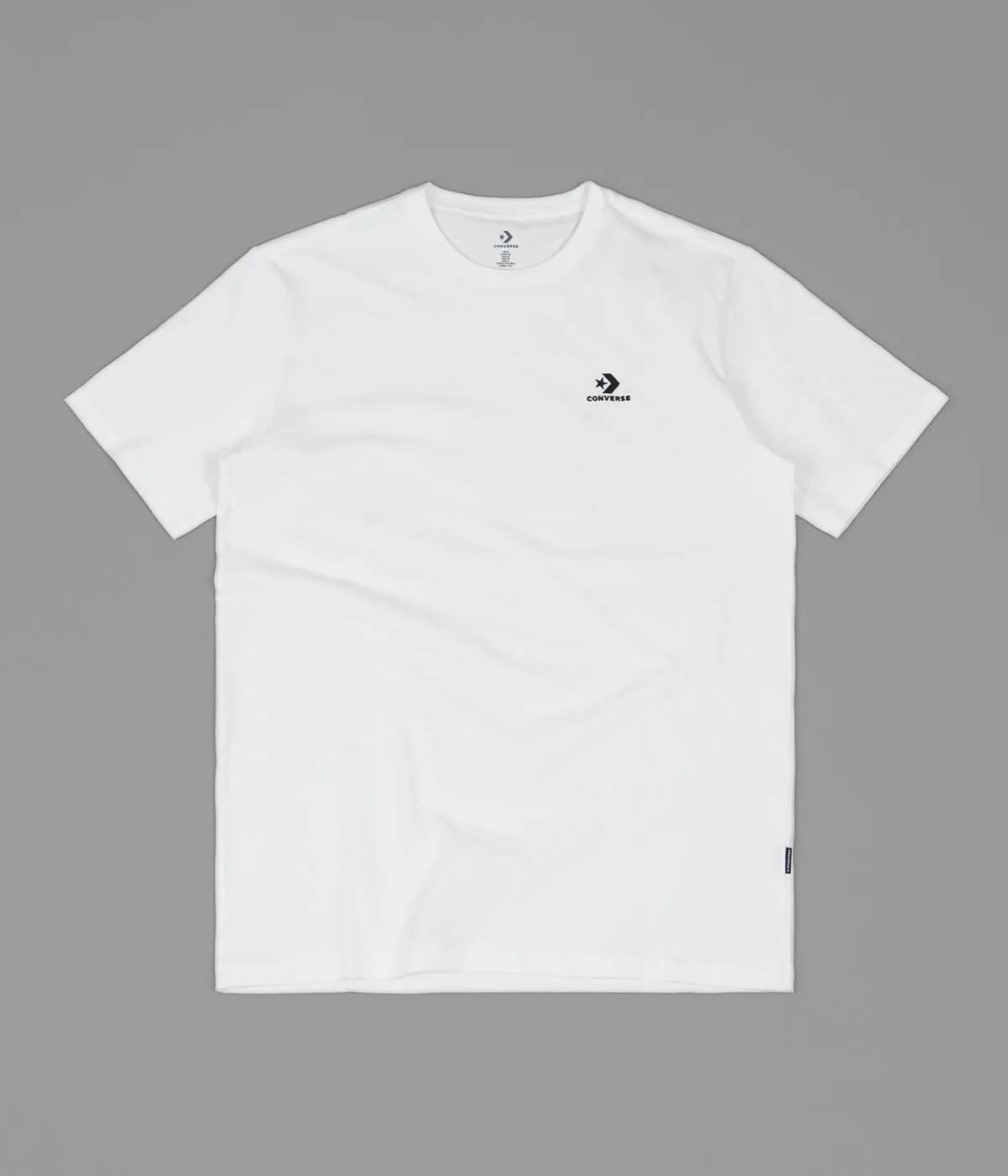 Converse Star Embroidered T-Shirt - White