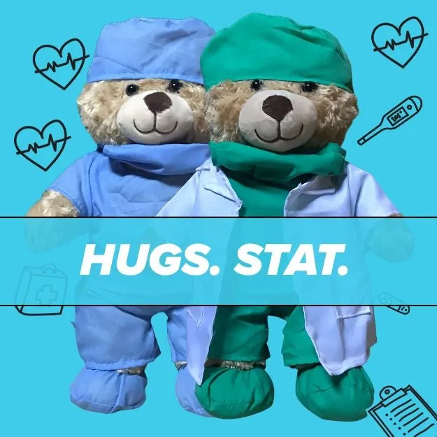 Doctor Cuddles Teddy Bear by Hero Bears