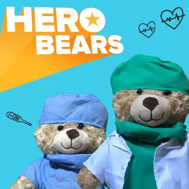 Doctor Cuddles Teddy Bear by Hero Bears
