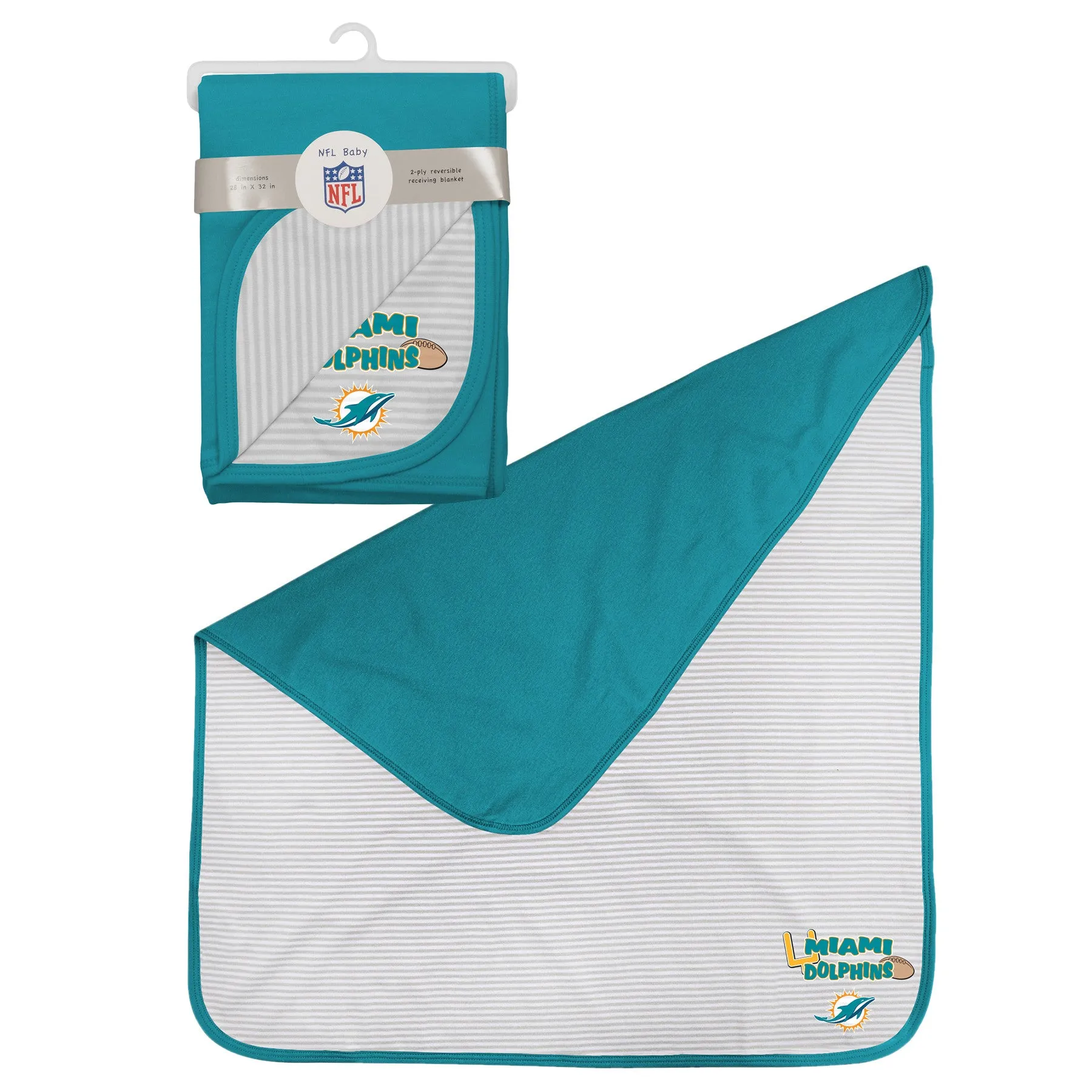 Dolphins Newborn Baby Blanket