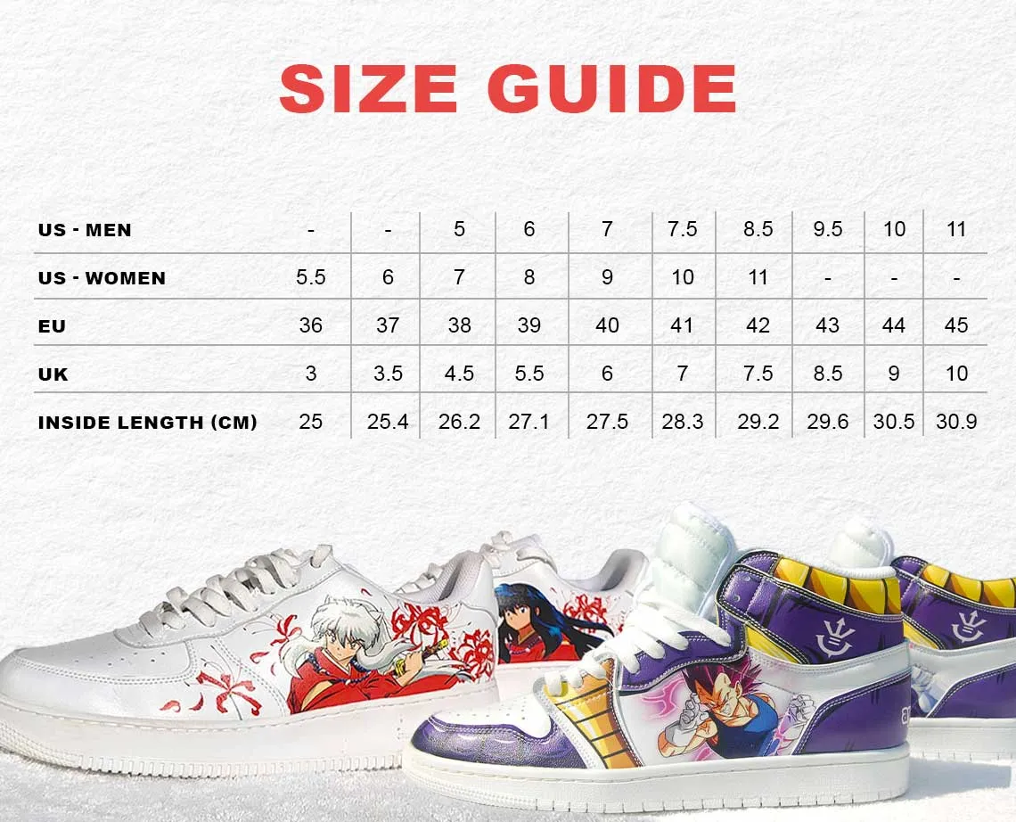 Dragon Ball Super Master Roshi A-Star High Anime Shoes