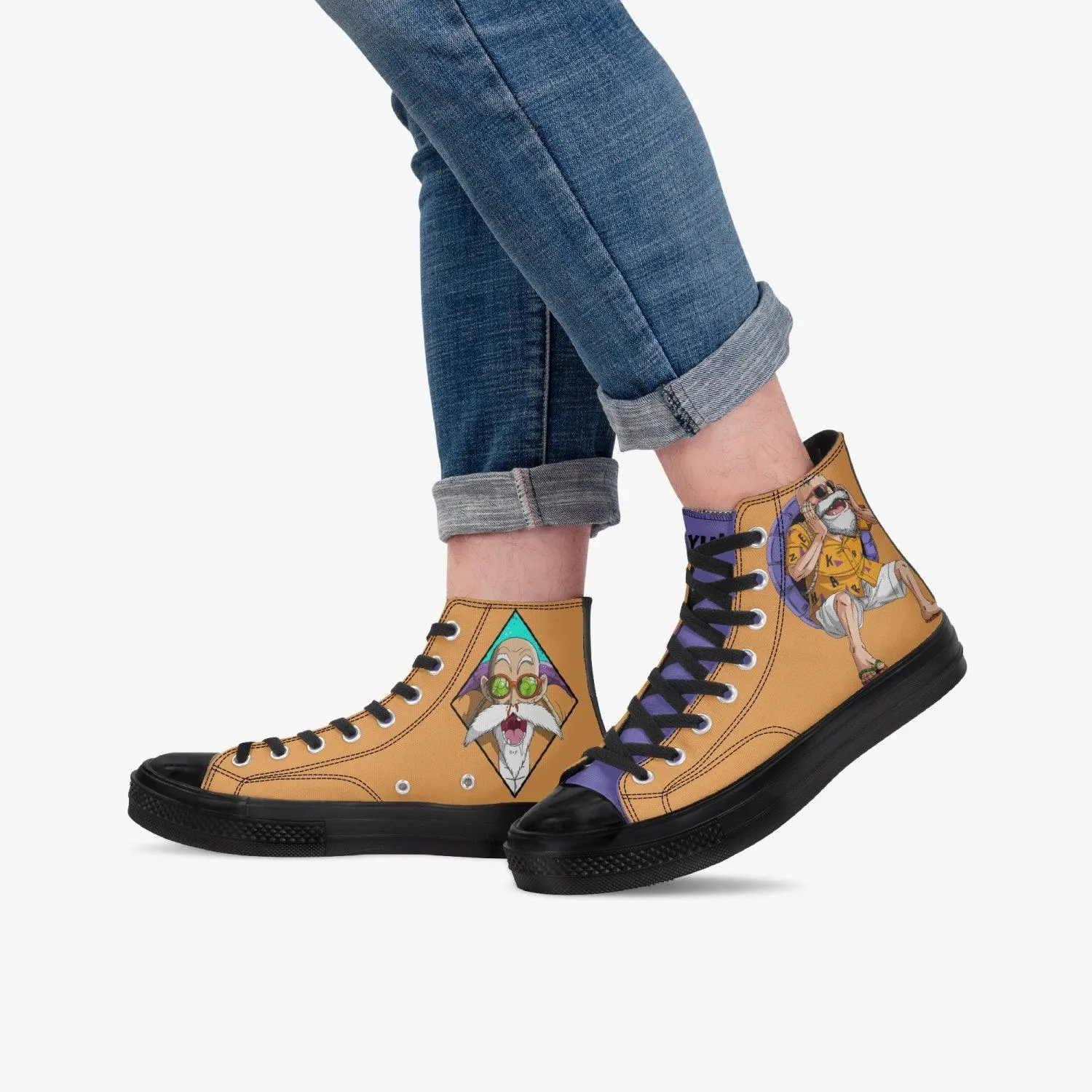 Dragon Ball Super Master Roshi A-Star High Anime Shoes