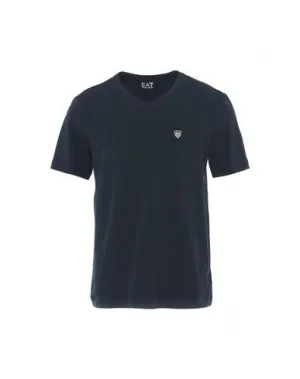 Ea7 Man T-shirt Dark blue XS INT