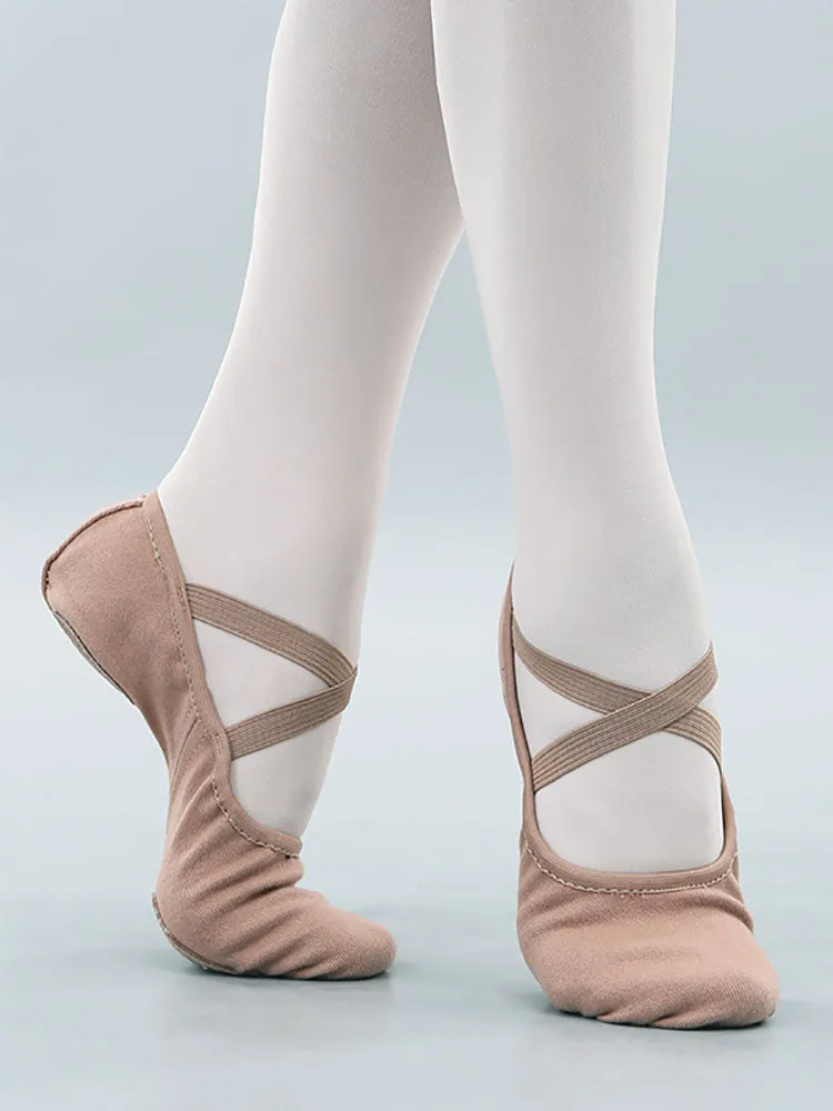 Elastic Cloth Training Dance Shoes Ballet Soft-soled Shoes