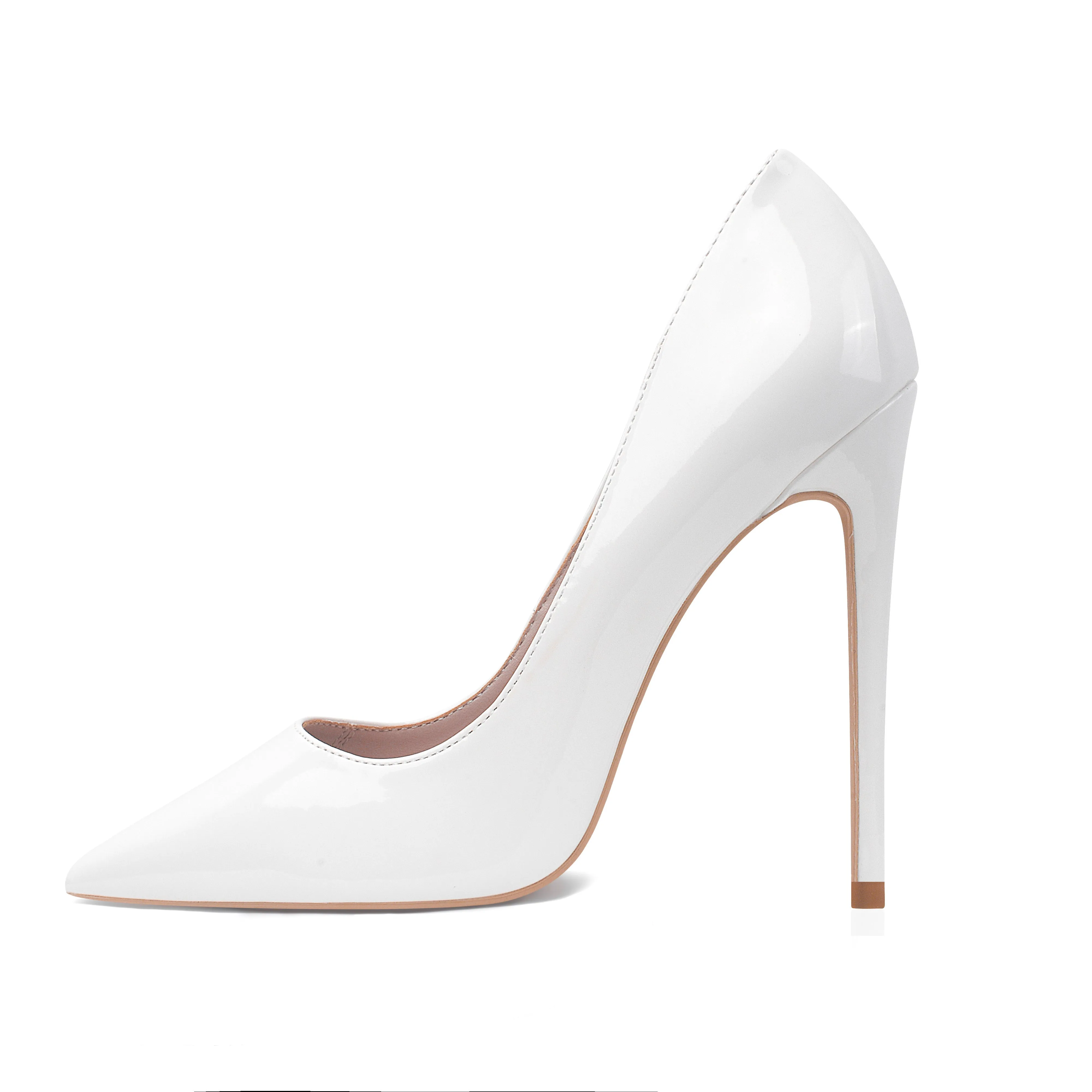 Exquisite High-Heel Pointed Toe Pumps - Super High Heels, Slip-On Design, Fashionable Party Shoes For Women - Perfect For Formal Events, Nights Out, Special Occasions, and Chic Everyday Wear