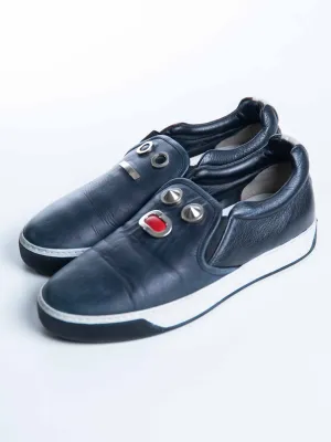 Fendi Face Detail Slip On