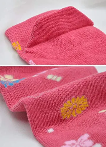Flip Flop Two Toe Ankle Tabi Sock for Women - 4 Pairs