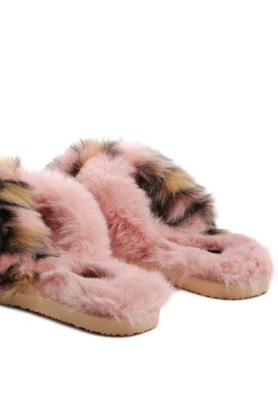 Fluffy and Furry Indoor/Outdoor Fashion Slippers