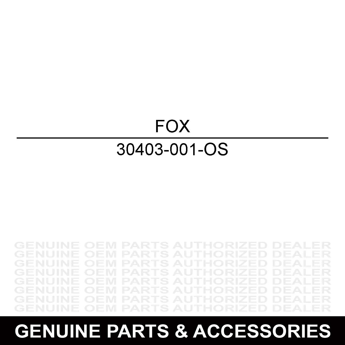 Fox Racing 30403-001-OS Motion X Boot Left Cuff Black - 13-14