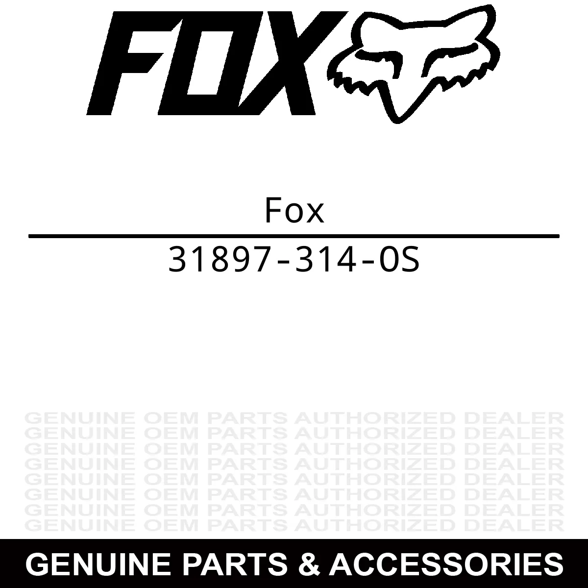 Fox Racing 31897-314-OS Womens Comp Strap Kit Buckle Magnetic - One-Size