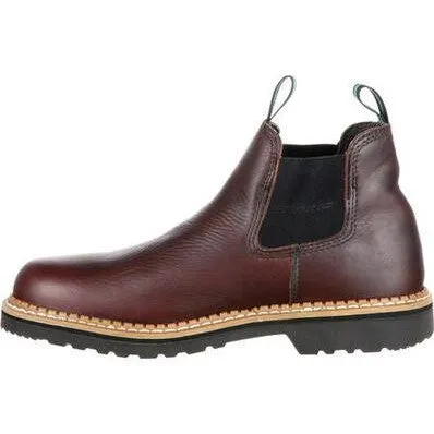 Georgia Men's Giant 5" Steel Toe WP High Romeo Work Boot -Brown- GR530