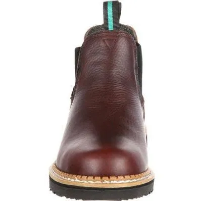 Georgia Men's Giant 5" Steel Toe WP High Romeo Work Boot -Brown- GR530