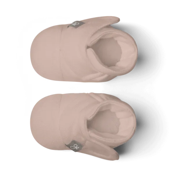 Goumikids Organic Baby Booties - Rose