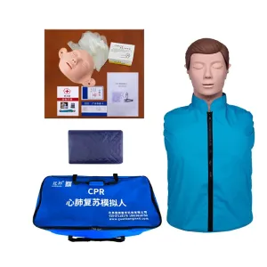 Half Body Adult CPR Training Manikin Nursing Training Mannequin Teaching Model First Aid Training Dummy