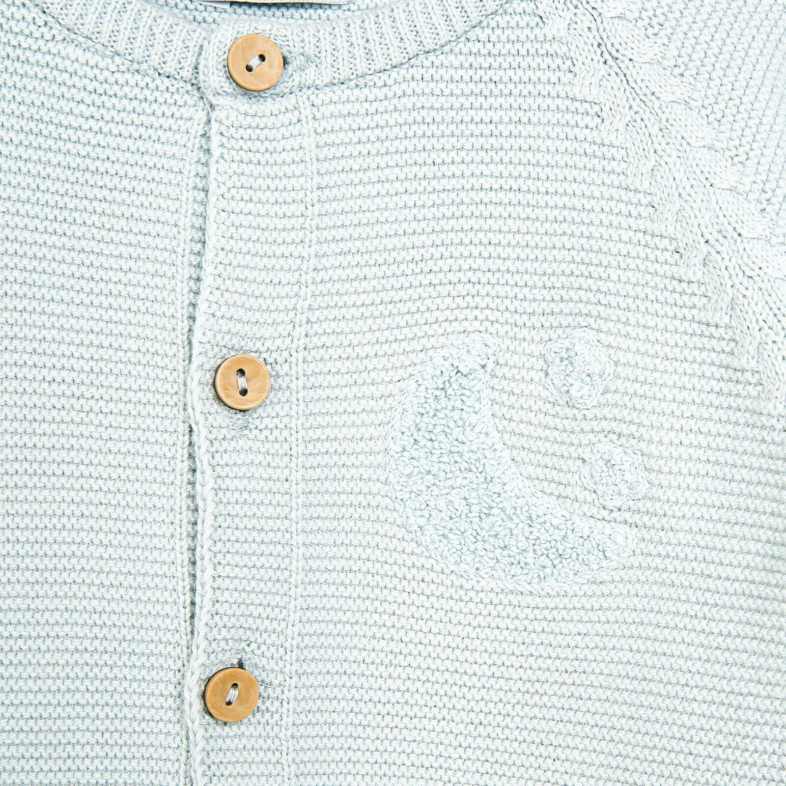 HelloBaby Newborn Knit Jumpsuit-Hat Starter Set - Mint
