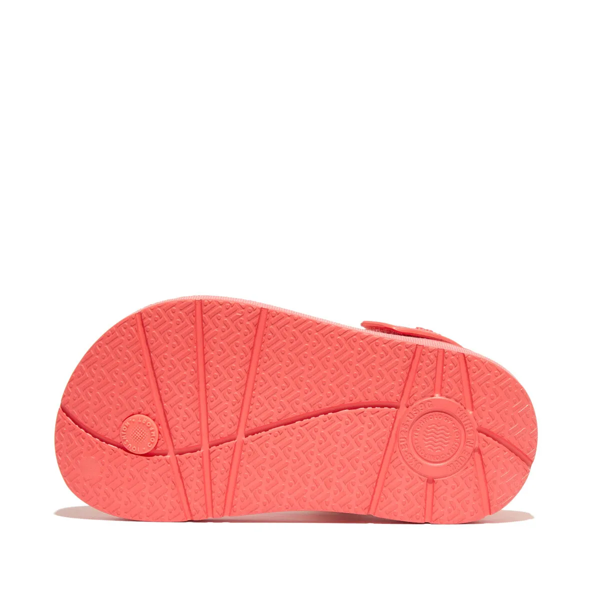 IQUSHION Kids Toddler Pearlized Back-Strap Flip-Flops