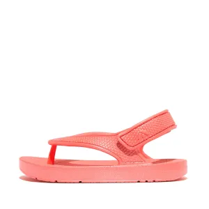 IQUSHION Kids Toddler Pearlized Back-Strap Flip-Flops