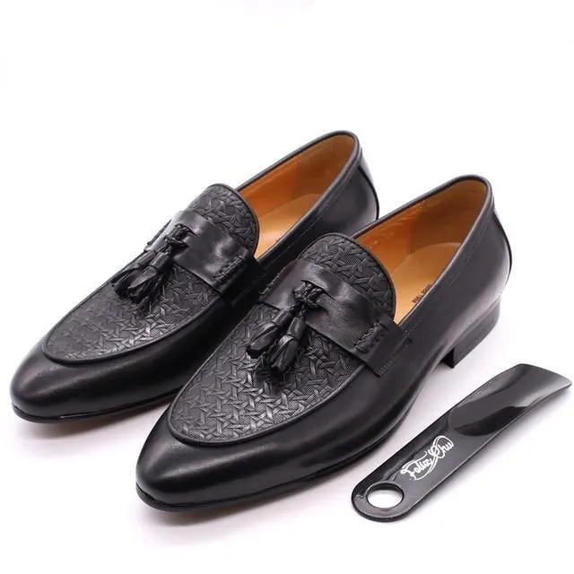 Italian Luxe Exotic Slip On Loafers