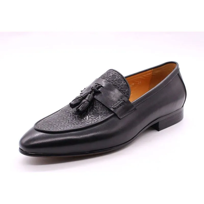 Italian Luxe Exotic Slip On Loafers