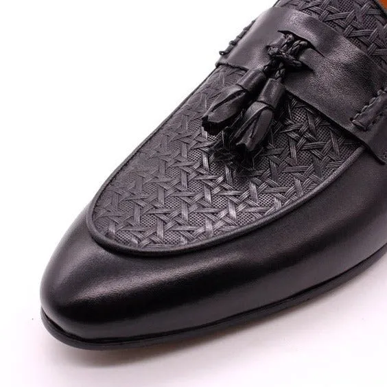 Italian Luxe Exotic Slip On Loafers