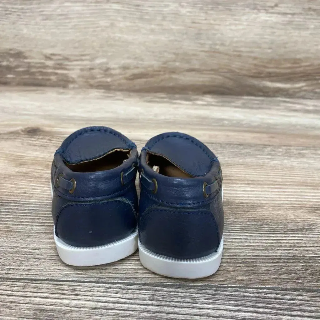 Janie & Jack Leather Boat Shoes sz 5c