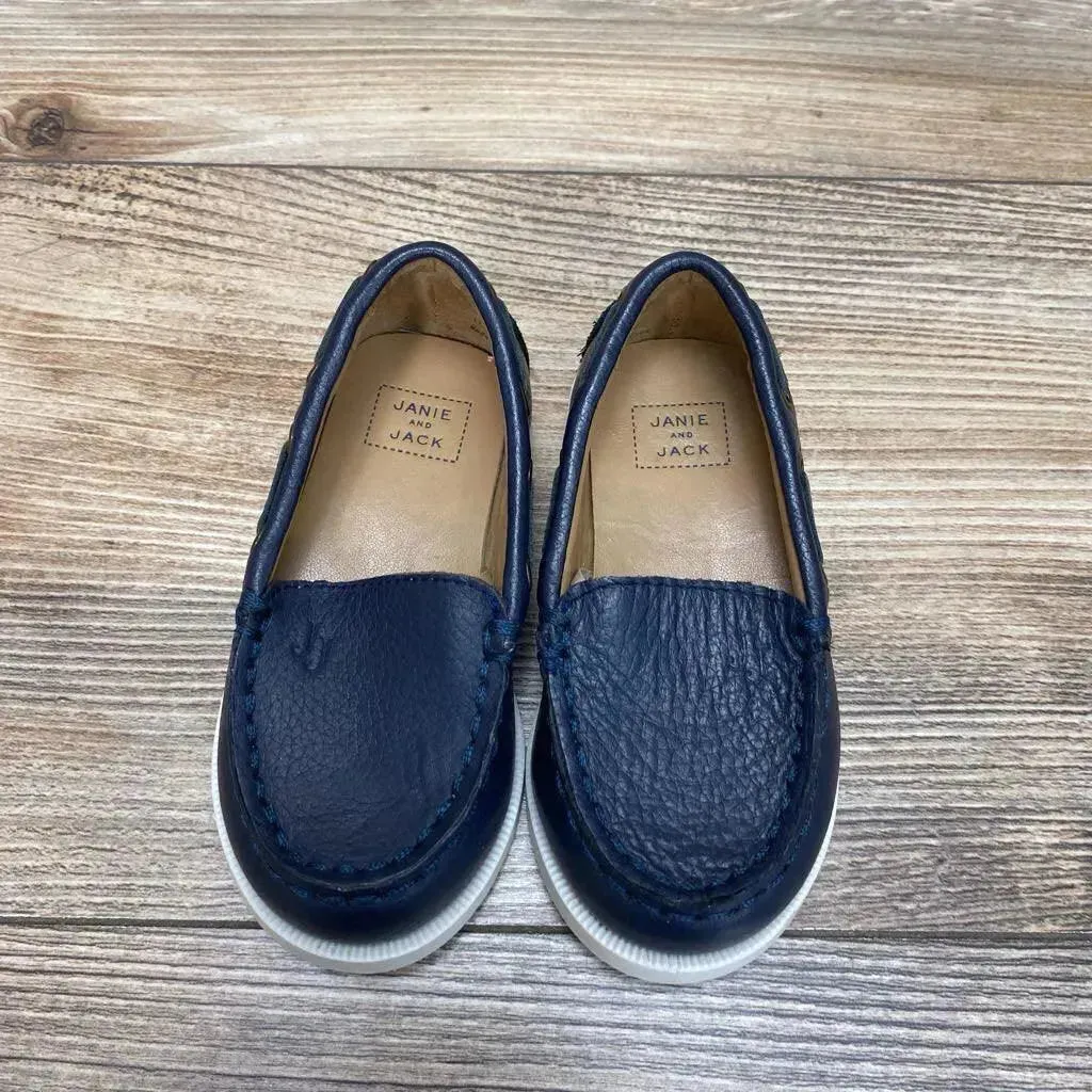 Janie & Jack Leather Boat Shoes sz 5c