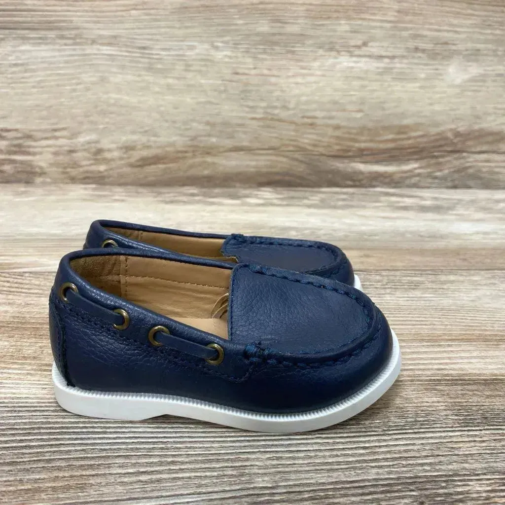 Janie & Jack Leather Boat Shoes sz 5c