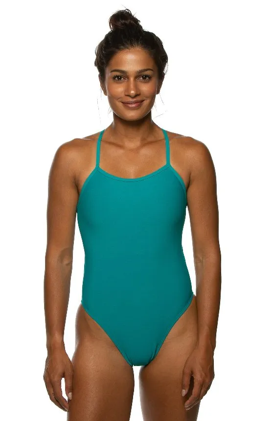 JOLYN Dayno 3 Swim Onesie - Ocean